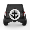 STAR CROSS WHITE TIRE COVER