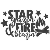 STAR GAZING FIRE BLAZING