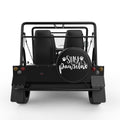 STAY PAWSITIVE BLACK TIRE COVER FOR MOKE