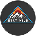 STAY WILD PEARL  WHITE CARBON FIBER TIRE COVER