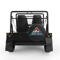 STAY WILD BLACK CARBON FIBER TIRE COVER FOR MOKE