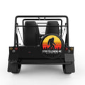 STOP FOLLOWING ME SASQUATCH BLACK TIRE COVER FOR MOKE