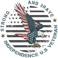 STRONG AND BRAVE AMERICAN EAGLE