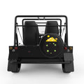 ST PATRICKS DAY POT OF MONEY BLACK TIRE COVER FOR MOKE