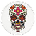 SUGAR SKULL BLACK TIRE COVER