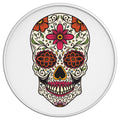 SUGAR SKULL WHITE TIRE COVER