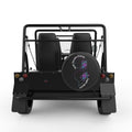 SUICIDE PREVENTION AWARENESS BLACK CARBON FIBER TIRE COVER FOR MOKE