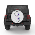 SUICIDE PREVENTION AWARENESS BLACK TIRE COVER