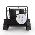 SUICIDE PREVENTION AWARENESS WHITE TIRE COVER FOR MOKE
