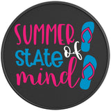 SUMMER STATE OF MIND BLACK CARBON FIBER TIRE COVER