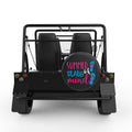 SUMMER STATE OF MIND BLACK CARBON FIBER TIRE COVER FOR MOKE