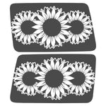 SUNFLOWERS QUARTER WINDOW DRIVER & PASSENGER DECALS