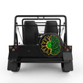 SUNFLOWER BRAIN BLACK TIRE COVER FOR MOKE