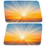 SUNRAYS QUARTER WINDOW DRIVER & PASSENGER DECALS