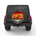 SUNSET MOUNTAINS BLACK CARBON FIBER TIRE COVER