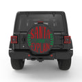 SANTA I CAN EXPLAIN PEARL  WHITE CARBON FIBER TIRE COVER