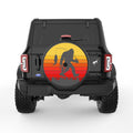 SASQUATCH FISHING BLACK CARBON FIBER TIRE COVER