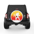 SASQUATCH FISHING WHITE TIRE COVER