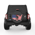 SASQUATCH UNITED STATES BLACK TIRE COVER