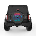 SAVE THE OCEAN BLACK TIRE COVER