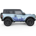 KRAKEN TENTACLES PIRATE SHIP SIDE GRAPHIC DECAL FITS 2025 FORD BRONCO 2 DOOR