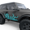 KRAKEN TENTACLES PIRATE SHIP BODY GRAPHIC DECAL FITS 2023 FORD BRONCO 2 DOOR
