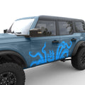 KRAKEN TENTACLES PIRATE SHIP BODY GRAPHIC DECAL FITS 2021+ FORD BRONCO 4 DOOR
