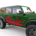 KRAKEN TENTACLES PIRATE SHIP BODY GRAPHIC DECAL FITS 2024 FORD BRONCO 4 DOOR
