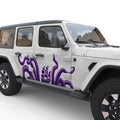 KRAKEN TENTACLES PIRATE SHIP BODY GRAPHIC DECAL FITS 2005-2017 JEEP WRANGLER 4 DOOR JKU