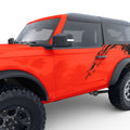 SIDE BACK SPLASH BODY GRAPHIC DECAL FITS 2021+ FORD BRONCO 2 DOOR