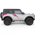 SIDE BACK SPLASH SIDE GRAPHIC DECAL FITS 2025 FORD BRONCO 2 DOOR