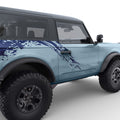 SIDE BACK SPLASH DOOR DECAL FITS 2023 FORD BRONCO 2 DOOR