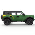 SIDE BACK SPLASH SIDE GRAPHIC DECAL FITS 2025 FORD BRONCO 4 DOOR