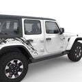 SIDE BACK SPLASH DOOR DECAL FITS 2005-2017 JEEP WRANGLER 4 DOOR JKU