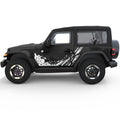 SIDE DOORS SPLASH GRAPHICS SIDE GRAPHIC DECAL FITS 2018+ JEEP WRANGLER 2 DOOR JL