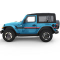 SIDE LINES GRAPHICS SIDE GRAPHIC DECAL FITS 2018+ JEEP WRANGLER 2 DOOR JL