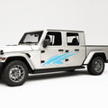 Side Splash Vinyl Graphic Decal For Jeep Gladiator