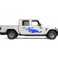 Side Splash Vinyl Graphic Decal For Jeep Gladiator