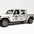 Skull Crossbones Pirate Decal For Jeep Gladiator