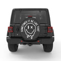 SOMETIMES IT BE LIKE THAT PEARL  WHITE CARBON FIBER TIRE COVER