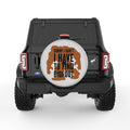 SORRY I CAN T I HAVE TO FIND BIGFOOT SILVER CARBON FIBER TIRE COVER