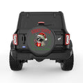 SORRY SANTA IVE BEEN FERAL BLACK CARBON FIBER TIRE COVER