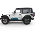 SPLASH SIDE GRAPHIC DECAL FITS 2018+ JEEP WRANGLER 2 DOOR JL