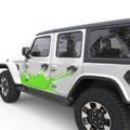 SPLASH DOOR DECAL FITS 2018+ JEEP WRANGLER 4 DOOR JLU