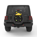 ST PATRICKS DAY POT OF MONEY BLACK CARBON FIBER TIRE COVER