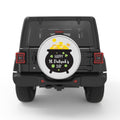 ST PATRICKS DAY POT OF MONEY BLACK TIRE COVER