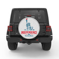 STATUE OF LIBERTY INDEPENDENCE DAY BLACK TIRE COVER
