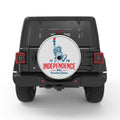 STATUE OF LIBERTY INDEPENDENCE DAY SILVER CARBON FIBER TIRE COVER