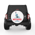STATUE OF LIBERTY INDEPENDENCE DAY WHITE TIRE COVER