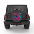 SUMMER STATE OF MIND BLACK CARBON FIBER TIRE COVER